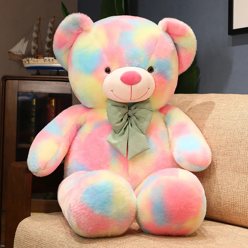 Large Bow Teddy Bear Plushy