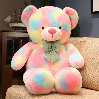 Large Bow Teddy Bear Plushy