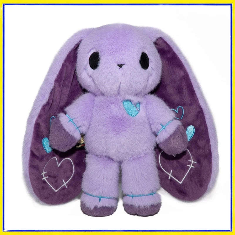 Purple Long Ear Bunny Plush