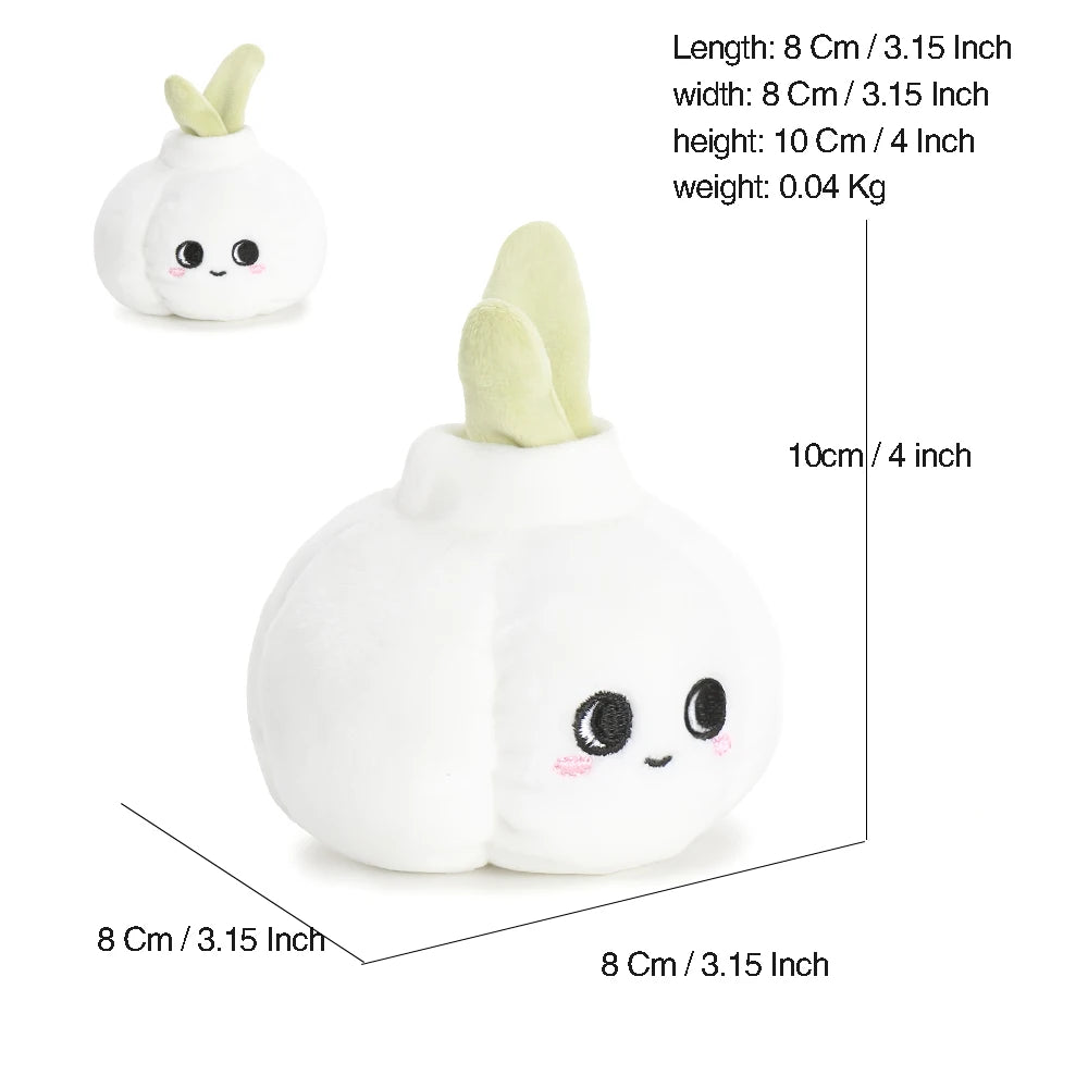 Cartoon Fruit & Veggie Plush Toy