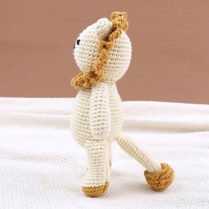 Handmade Crochet Animals- Cotton Knitted Plush Companion