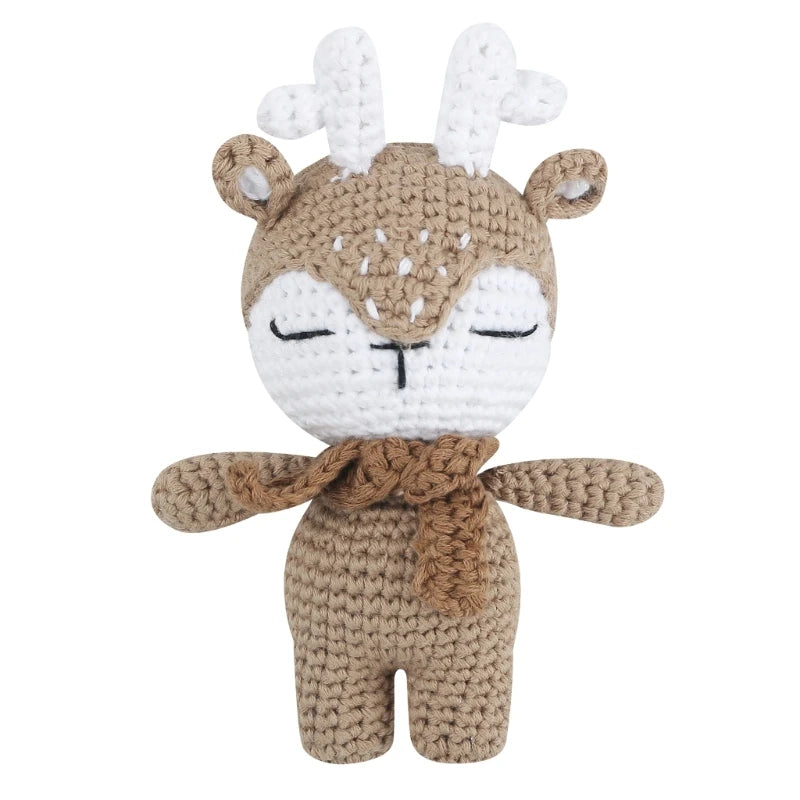 Handmade Crochet Animals- Cotton Knitted Plush Companion