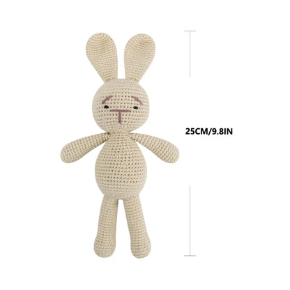 Handmade Crochet Animals- Cotton Knitted Plush Companion