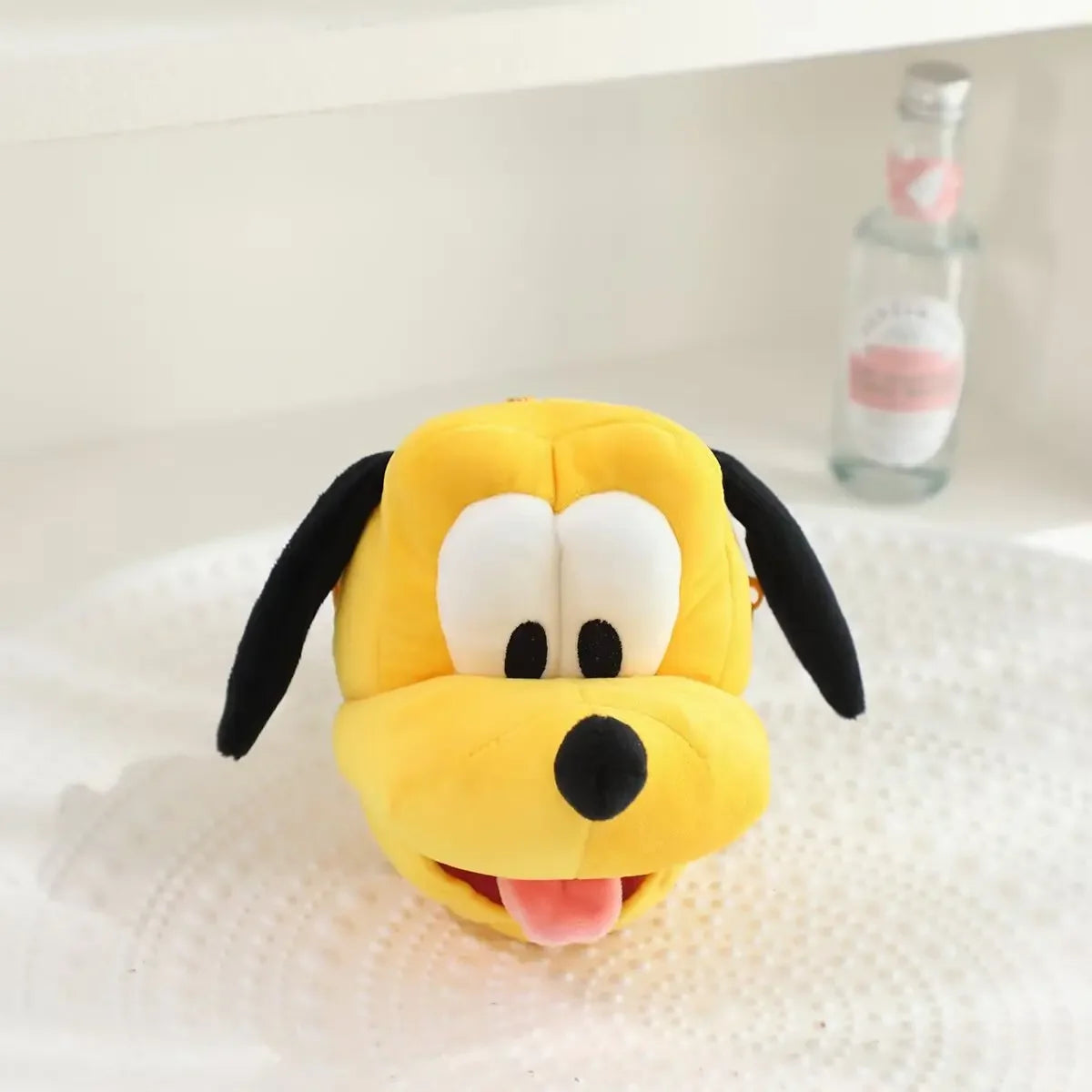 Mickey, Minnie & Pluto Plushy Keychains