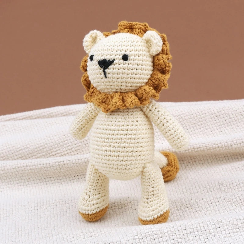 Handmade Crochet Animals- Cotton Knitted Plush Companion
