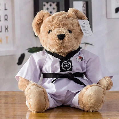 Taekwondo Teddy Bear Plush- Martial Arts Edition