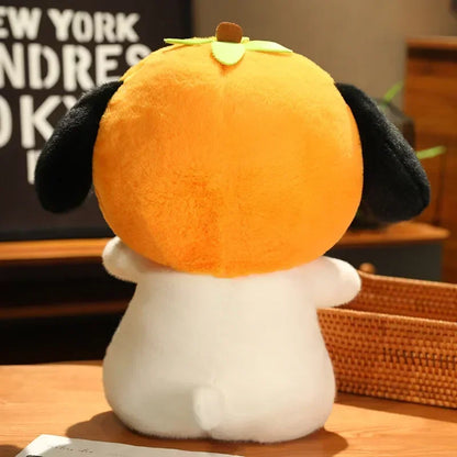 Tiny Persimmon Puppy Plush