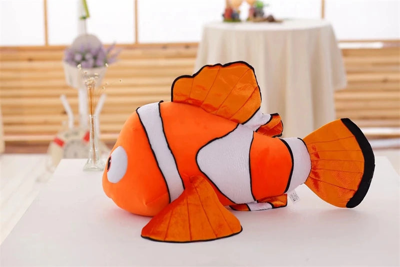 Splashy Clownfish Plush– Ocean Snuggle Companion