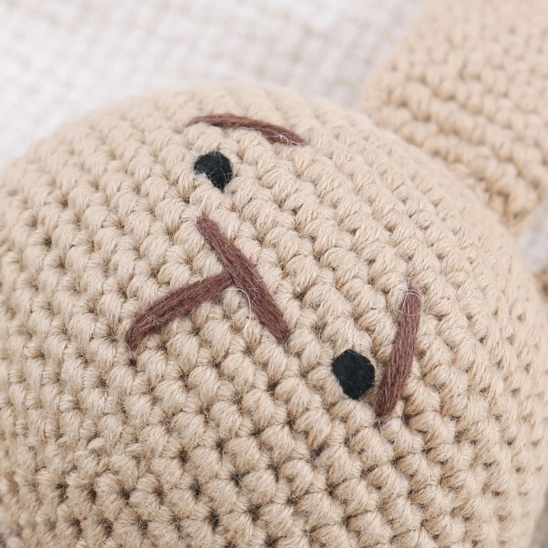 Handmade Crochet Animals- Cotton Knitted Plush Companion