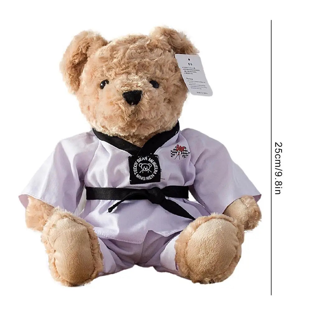 Taekwondo Teddy Bear Plush- Martial Arts Edition