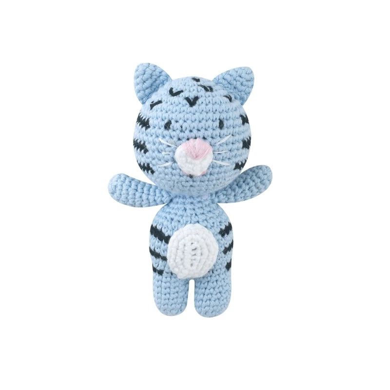 Handmade Crochet Animals- Cotton Knitted Plush Companion