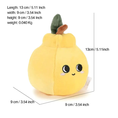 Cartoon Fruit & Veggie Plush Toy