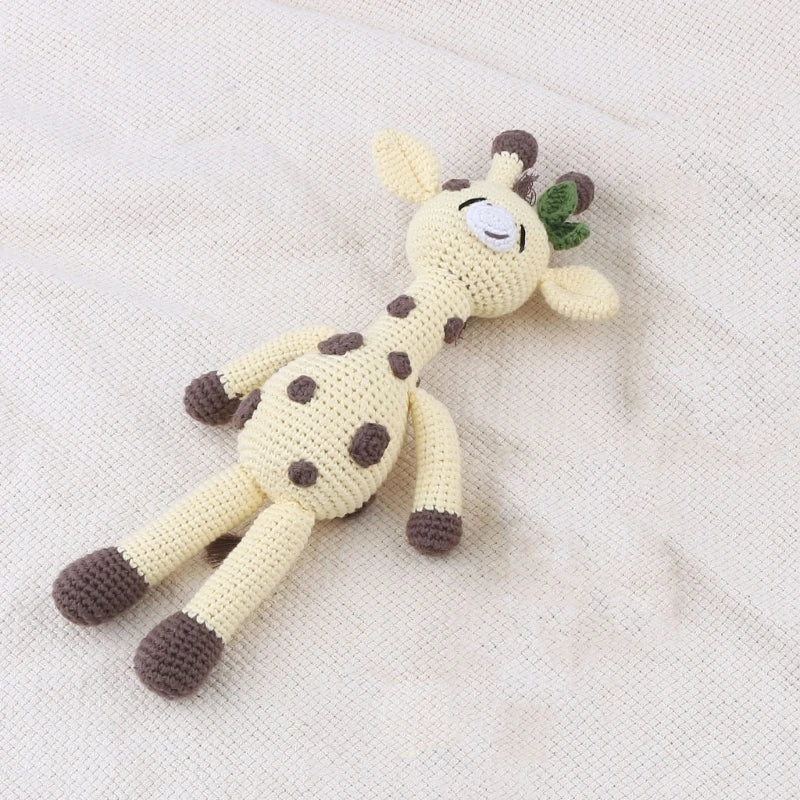 Handmade Crochet Animals- Cotton Knitted Plush Companion