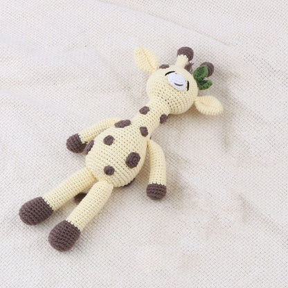 Handmade Crochet Animals- Cotton Knitted Plush Companion