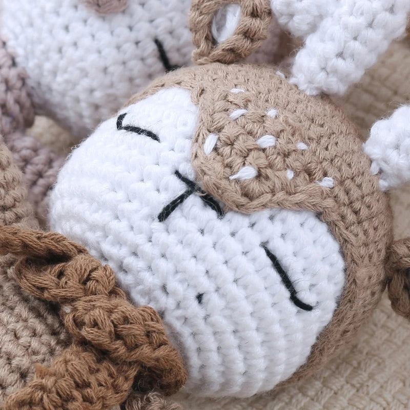 Handmade Crochet Animals- Cotton Knitted Plush Companion