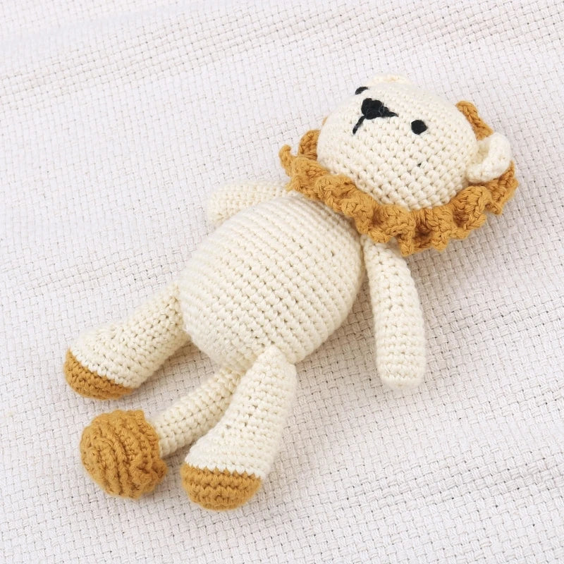 Handmade Crochet Animals- Cotton Knitted Plush Companion