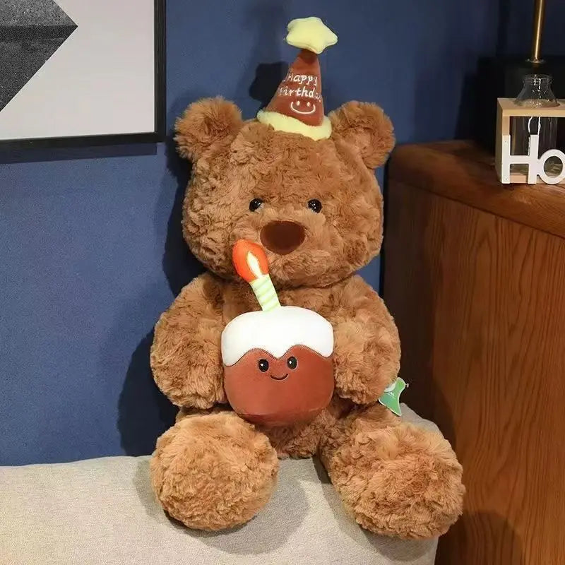 Birthday Hat Teddy Bear