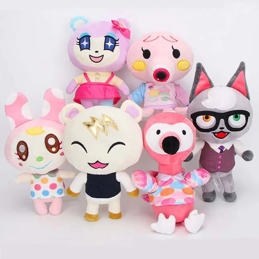Cartoon Animal Plush Toy Set