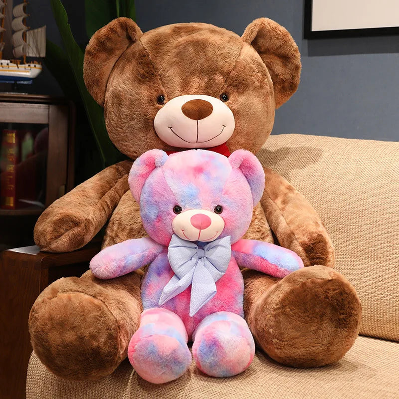 Large Bow Teddy Bear Plushy