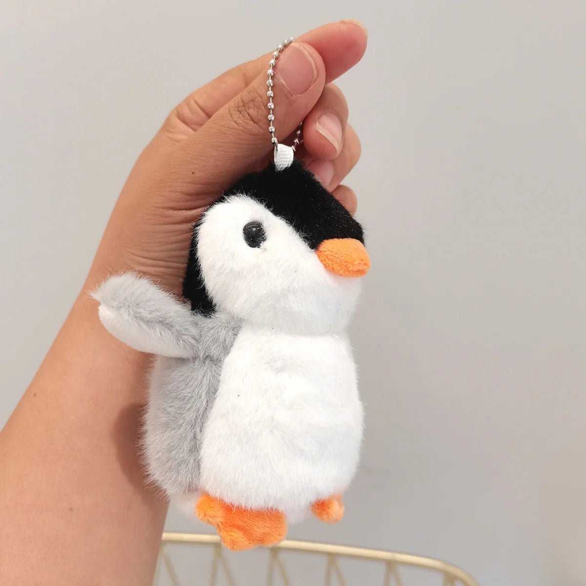 Cozy Penguin Keychain