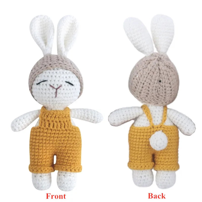 Handmade Crochet Animals- Cotton Knitted Plush Companion