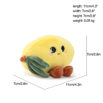 Cartoon Fruit & Veggie Plush Toy