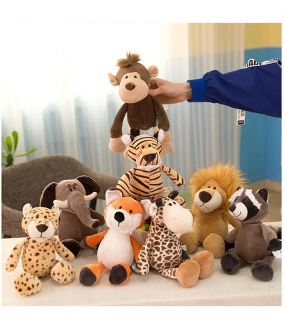 Mini Jungle Snuggle Squad Collection Plushies