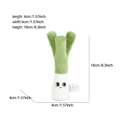 Cartoon Fruit & Veggie Plush Toy