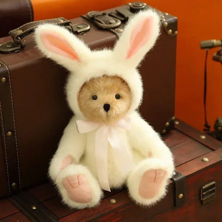 2-in-1 Bunny Teddy Plush – Cuddle Toy
