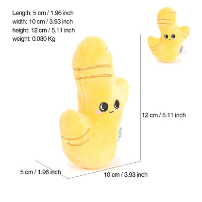 Cartoon Fruit & Veggie Plush Toy