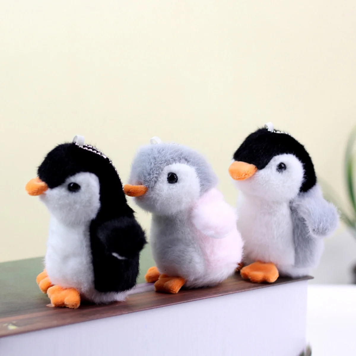 Cozy Penguin Keychain