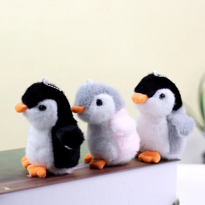 Cozy Penguin Keychain