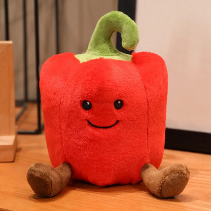 Cartoon Fruit & Veggie Plush Toy