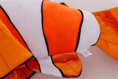 Splashy Clownfish Plush– Ocean Snuggle Companion