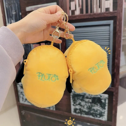 Mickey, Minnie & Pluto Plushy Keychains