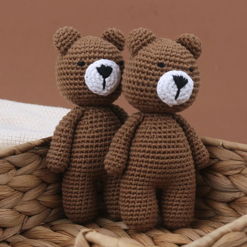Handmade Crochet Animals- Cotton Knitted Plush Companion