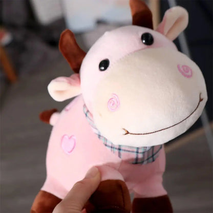 Cute Farm Cow Plush Doll