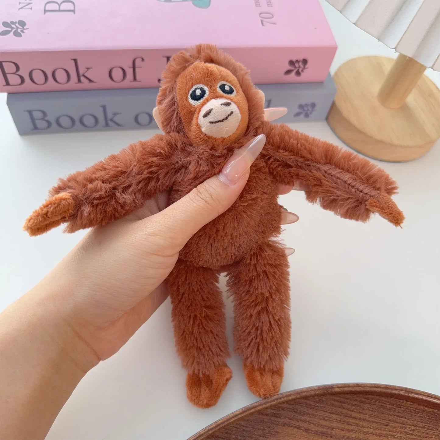 Mini Orangutan Plush Keychain