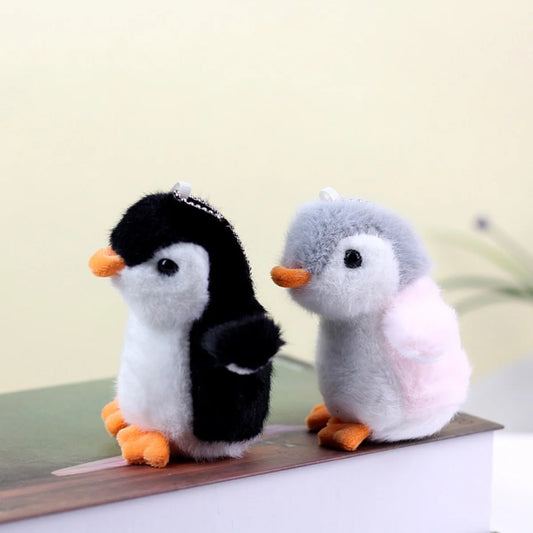 Cozy Penguin Keychain