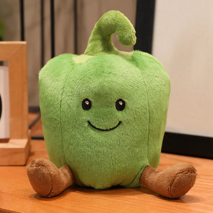Cartoon Fruit & Veggie Plush Toy