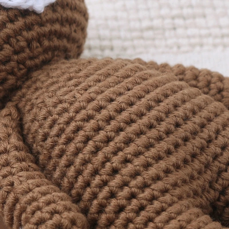 Handmade Crochet Animals- Cotton Knitted Plush Companion