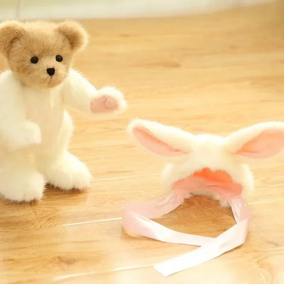 2-in-1 Bunny Teddy Plush – Cuddle Toy