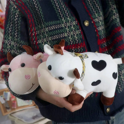 Cute Farm Cow Plush Doll