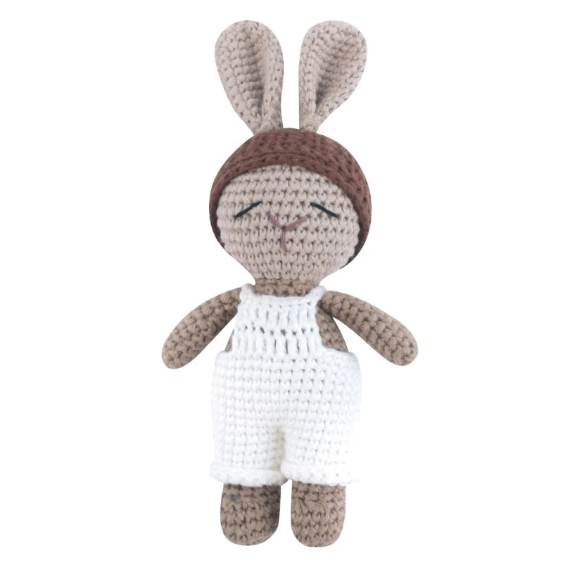 Handmade Crochet Animals- Cotton Knitted Plush Companion
