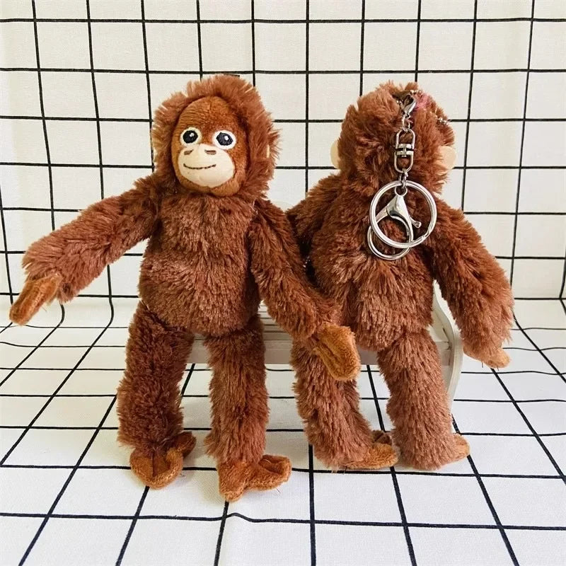 Mini Orangutan Plush Keychain