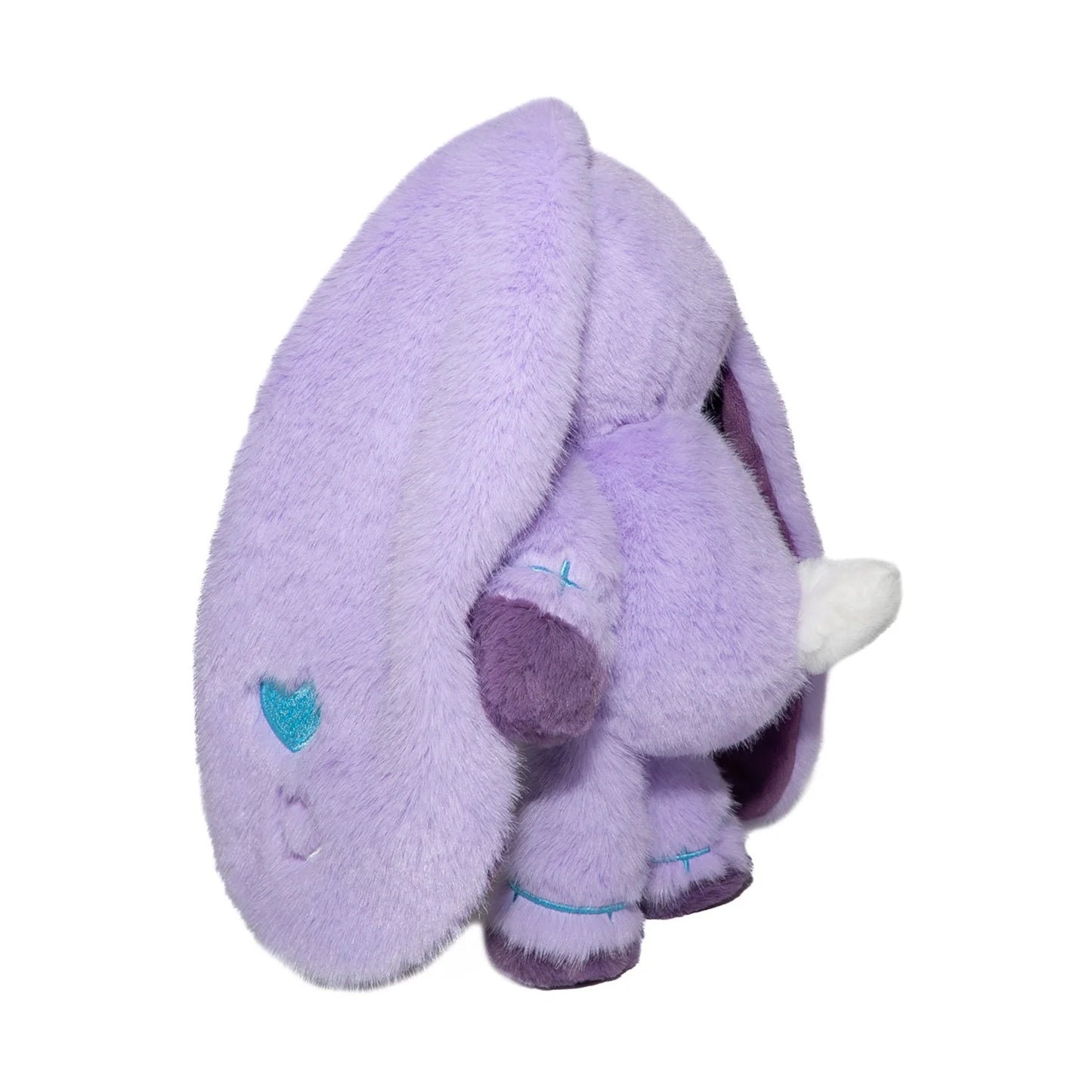 Purple Long Ear Bunny Plush