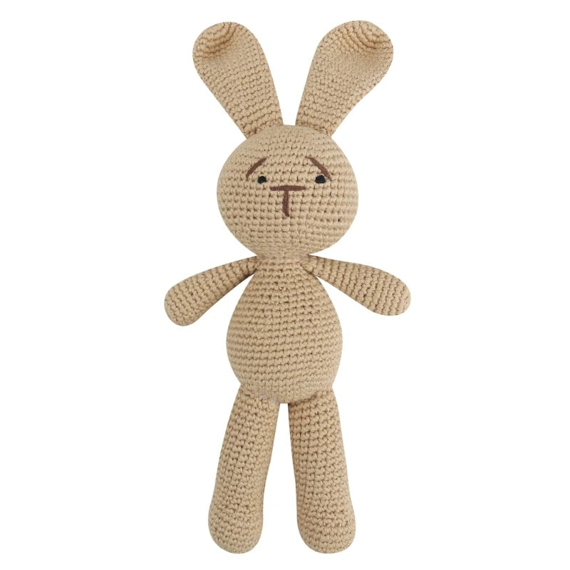 Handmade Crochet Animals- Cotton Knitted Plush Companion