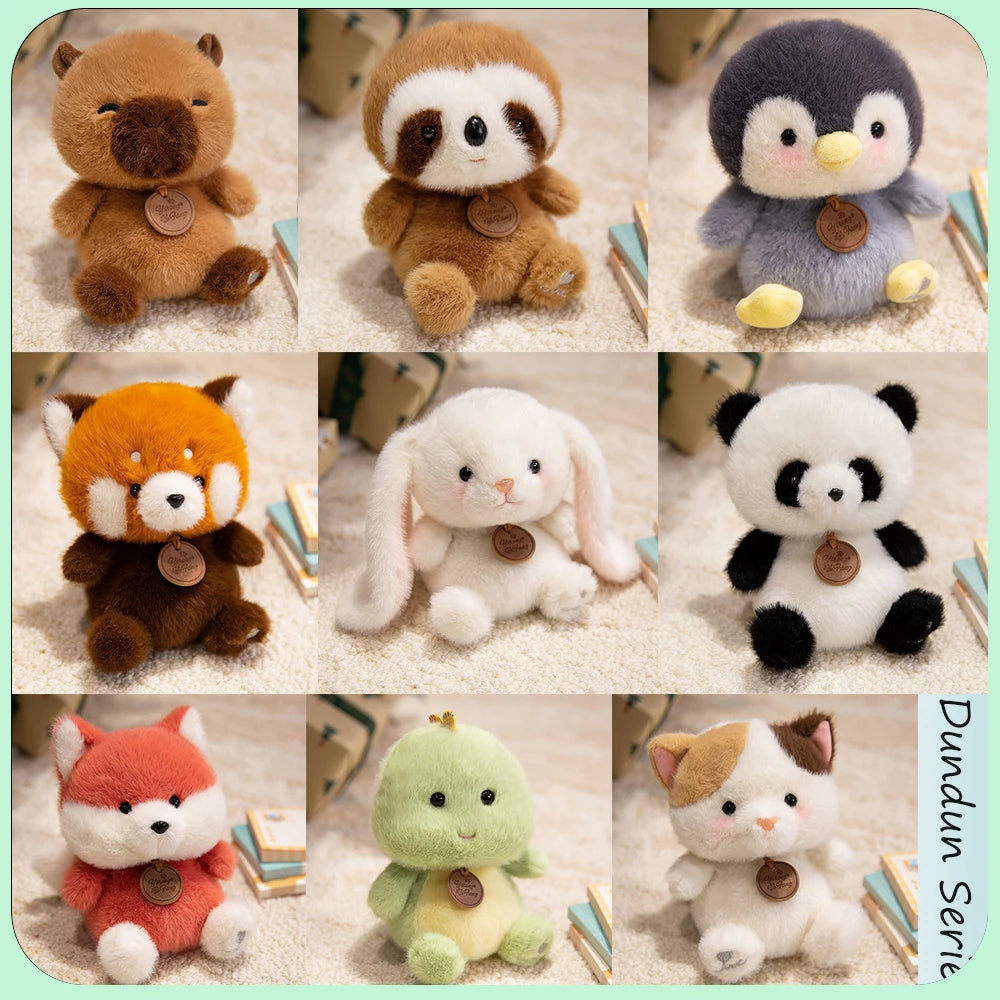 Mini Sitting Animal Plush Toy