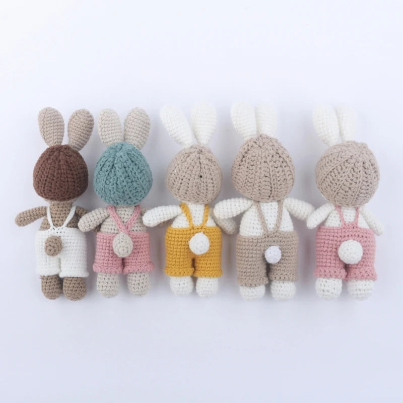 Handmade Crochet Animals- Cotton Knitted Plush Companion