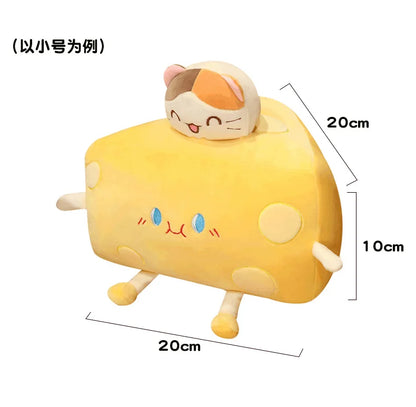 Cartoon Cheese Plushy